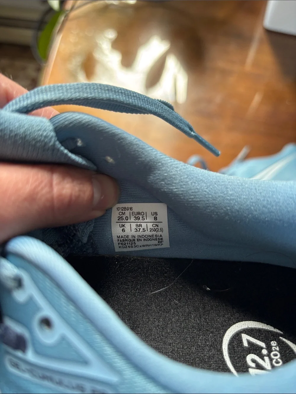 Asics only worn
